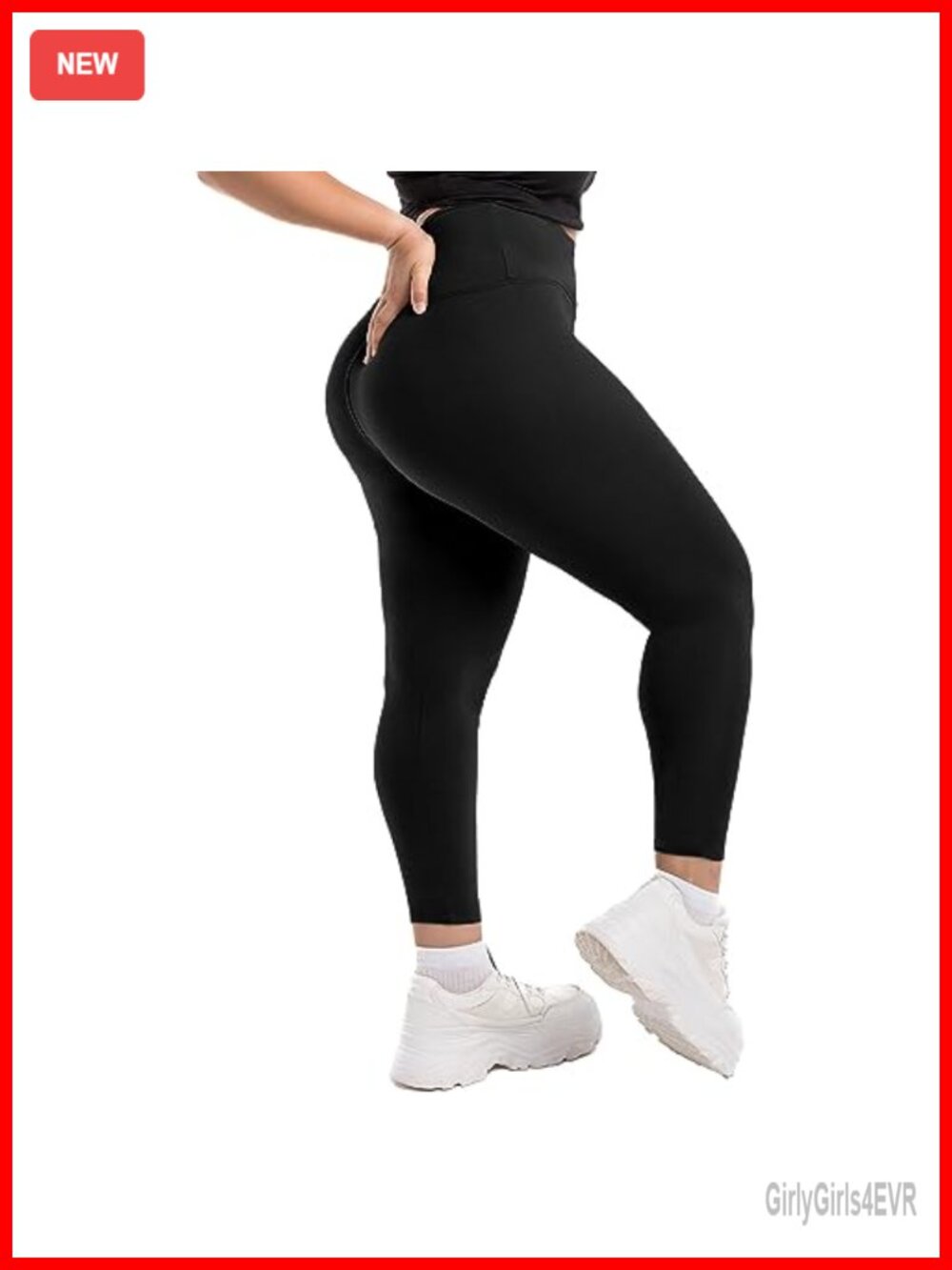 Plus Size High Waist Tummy Control Leggings Buttery Soft Slim Fit